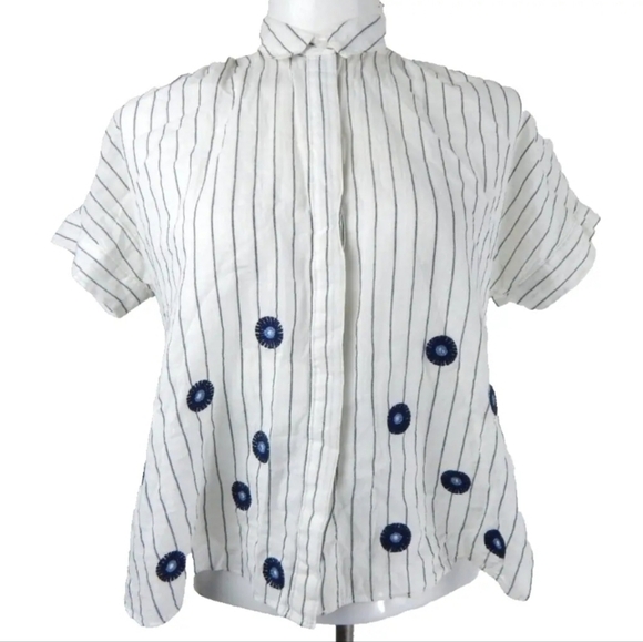 Madewell Embroidered Hilltop Shirt - Picture 2 of 4